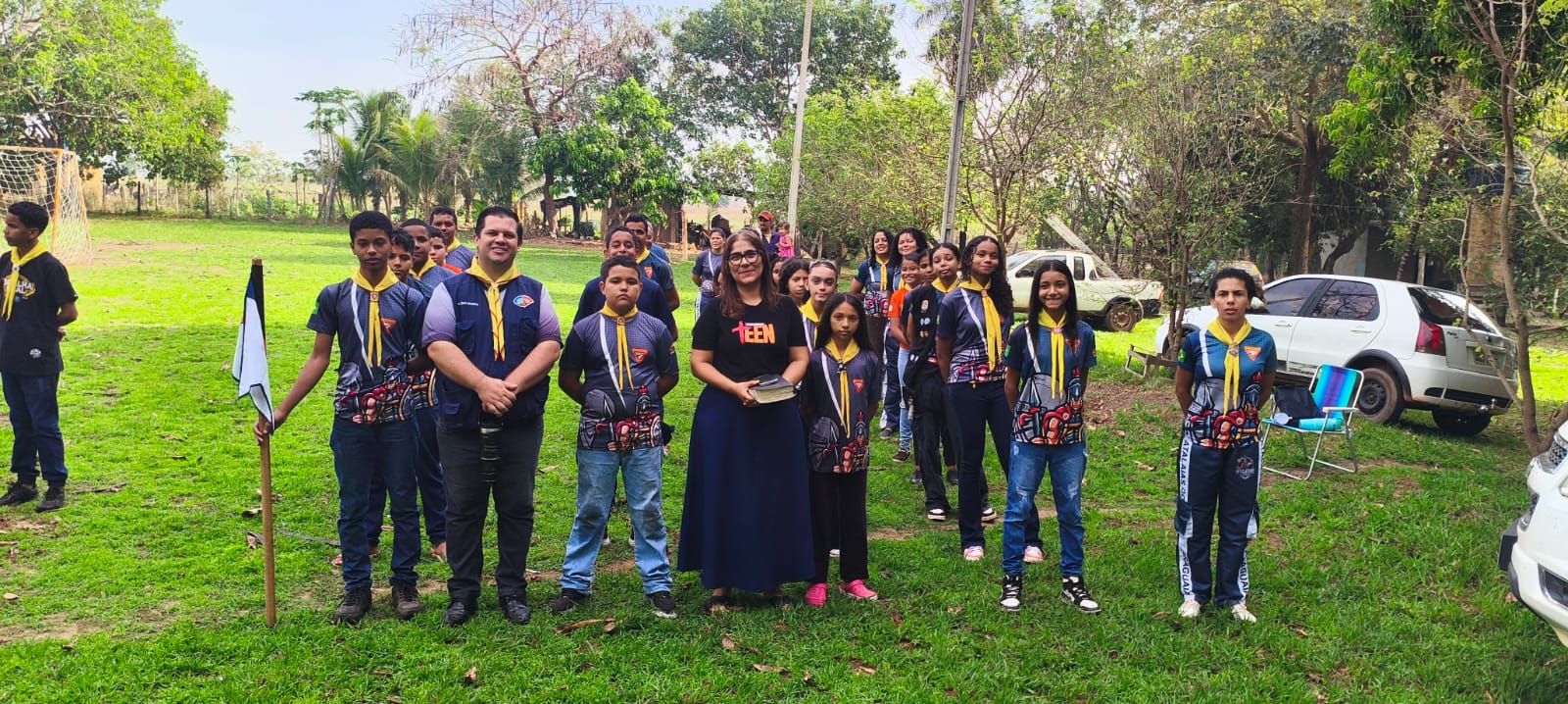 Desbravadores do clube Atalaias do Araguaia